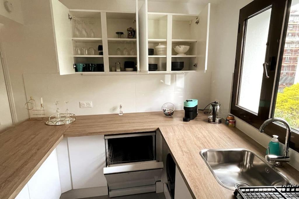 Appartement Familial De Qualite Paris Bagian luar foto